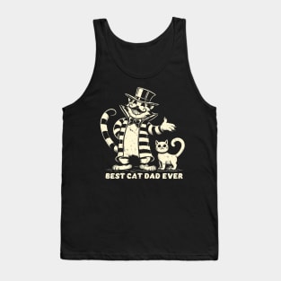 Best Cat Dad Ever Tank Top